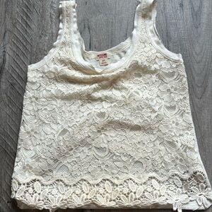 Mossimo Supply lace tank small